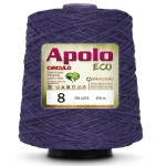 Barbante Circulo Apolo Eco 8 457M Cor 6498 Purpura