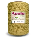 Barbante Circulo Apolo Eco6 1,8Kg Cor 1074 Amarelo Bebe