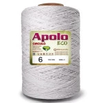 Barbante Circulo Apolo Eco6 1,8Kg Cor 8001 Branco
