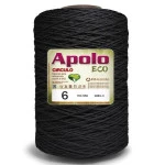 Barbante Circulo Apolo Eco6 1,8Kg Cor 8990 Preto