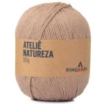 Linha Pingouin Atelie Natureza 400G Cor 9727 Ocre Plus