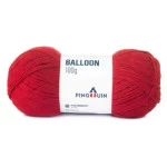 Fio Pingouin Balloon 100G Cor 5362 - Red Night