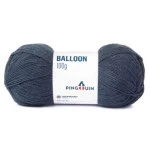 Fio Pingouin Balloon 100G Cor 9512 - Indigo Blue