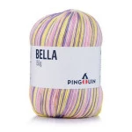 Linha Pingouin Bella 150G Cor 9142 Night Shine Mix