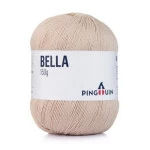 Linha Pingouin Bella 150G Cor 9748 Sand Clear