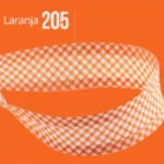 Vies Fechado Cinderela Xadrez 12Mm 20M Cor 205 Laranja