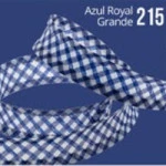 Vies Fechado Cinderela Xadrez 12Mm 20M Cor 215 Royal Gde