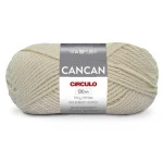 Fio Circulo Cancan 100G Cor 7144 - Po De Arroz
