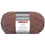 Fio Circulo Confete 500G Cor 3768 Uva Rubi