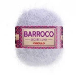 Barbante Circulo Barroco Decore Luxo180M Cor 100 Branco