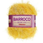 Barbante Circulo Barroco Decore Luxo180M Cor 318 Raio De Sol