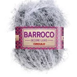 Barbante Circulo Barroco Decore Luxo180M Cor 941 Cinzento