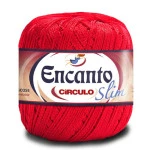 Linha Circulo Encanto Slim 240M Cor 3528 Carmim