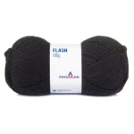 Fio Pingouin Flash 500G Cor 0100 - Preto