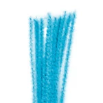 Arame Chenille Cores 0,6Mm 10F 30Cm C/10 Cor Azul