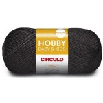 Fio Circulo Hobby Baby Kids 500G Cor 940 - Preto