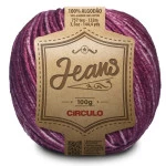 Linha Circulo Jeans 100G Cor 8752 Bordo