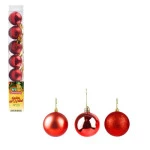 Bola Art Tb Lisa 3Cm Z5104 C/7 Cor Vermelho
