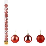 Bola Art Tb Lisa 4Cm Zc529 C/12 Cor Vermelho