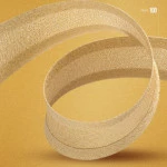 Vies Fechado Cinderela Lurex 12Mm 20M Cor 100 Ouro