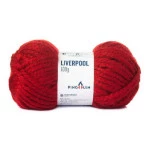 Fio Pingouin Liverpool 500G Cor 0353 - Cereja
