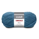 Fio Circulo Luar 100G Cor 2462 - Azul-Retro