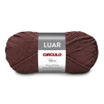 Fio Circulo Luar 100G Cor 3453 - Marrom-Rosado