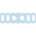 Bordado Marilda 00 Pf Liso 1,4Cm C/10M Cor 202 Azul Claro