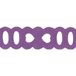 Bordado Marilda 00 Pf Liso 1,4Cm C/10M Cor 208 Lilas