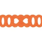 Bordado Marilda 00 Pf Liso 1,4Cm C/10M Cor 225 Laranja