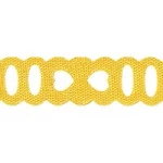 Bordado Marilda 00 Pf Liso 1,4Cm C/10M Cor 301 Amarelo Ouro