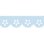Bordado Marilda 01 Liso 2,1Cm C/10M Cor 202 Azul Claro