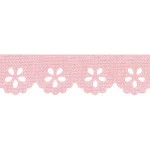Bordado Marilda 01 Liso 2,1Cm C/10M Cor 205 Rosa