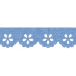 Bordado Marilda 01 Liso 2,1Cm C/10M Cor 214 Azul Motorista