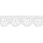 Bordado Marilda 01 Liso 2,1Cm C/10M Cor 216 Branco