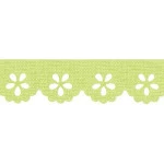 Bordado Marilda 01 Liso 2,1Cm C/10M Cor 227 Verde Alface
