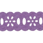 Bordado Marilda 02 Pf Marg Lis2,3Cmc/10M Cor 208 Lilas