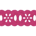Bordado Marilda 02 Pf Marg Lis2,3Cmc/10M Cor 222 Pink