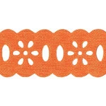 Bordado Marilda 02 Pf Marg Lis2,3Cmc/10M Cor 225 Laranja