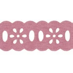 Bordado Marilda 02 Pf Marg Lis2,3Cmc/10M Cor 318 Rose