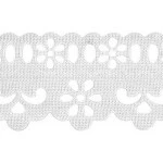 Bordado Marilda 05 Pf Liso 4,3Cm C/10M Cor 216 Branco