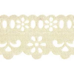 Bordado Marilda 05 Pf Liso 4,3Cm C/10M Cor 218 Perola