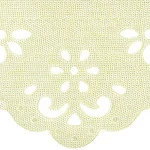 Bordado Marilda 06 Liso 5,5Cm C/10M Cor 201 Amarelo
