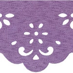 Bordado Marilda 06 Liso 5,5Cm C/10M Cor 208 Lilas