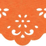 Bordado Marilda 06 Liso 5,5Cm C/10M Cor 225 Laranja