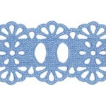 Bordado Marilda 34 Pf Liso 2,3Cm C/10M Cor 214 Azul Motorista