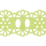 Bordado Marilda 34 Pf Liso 2,3Cm C/10M Cor 227 Verde Alface