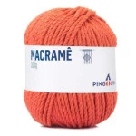 Linha Pingouin Macrame 200G Cor 1323 Papoula