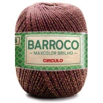 Barbante Circulo Barroco Max Bril 6 216M Cor 7311 Tabaco 
