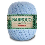 Barbante Circulo Barroco Maxcol 06 452M Cor 2012 Azul Candy